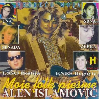 Moje folk pjesme — omot albuma